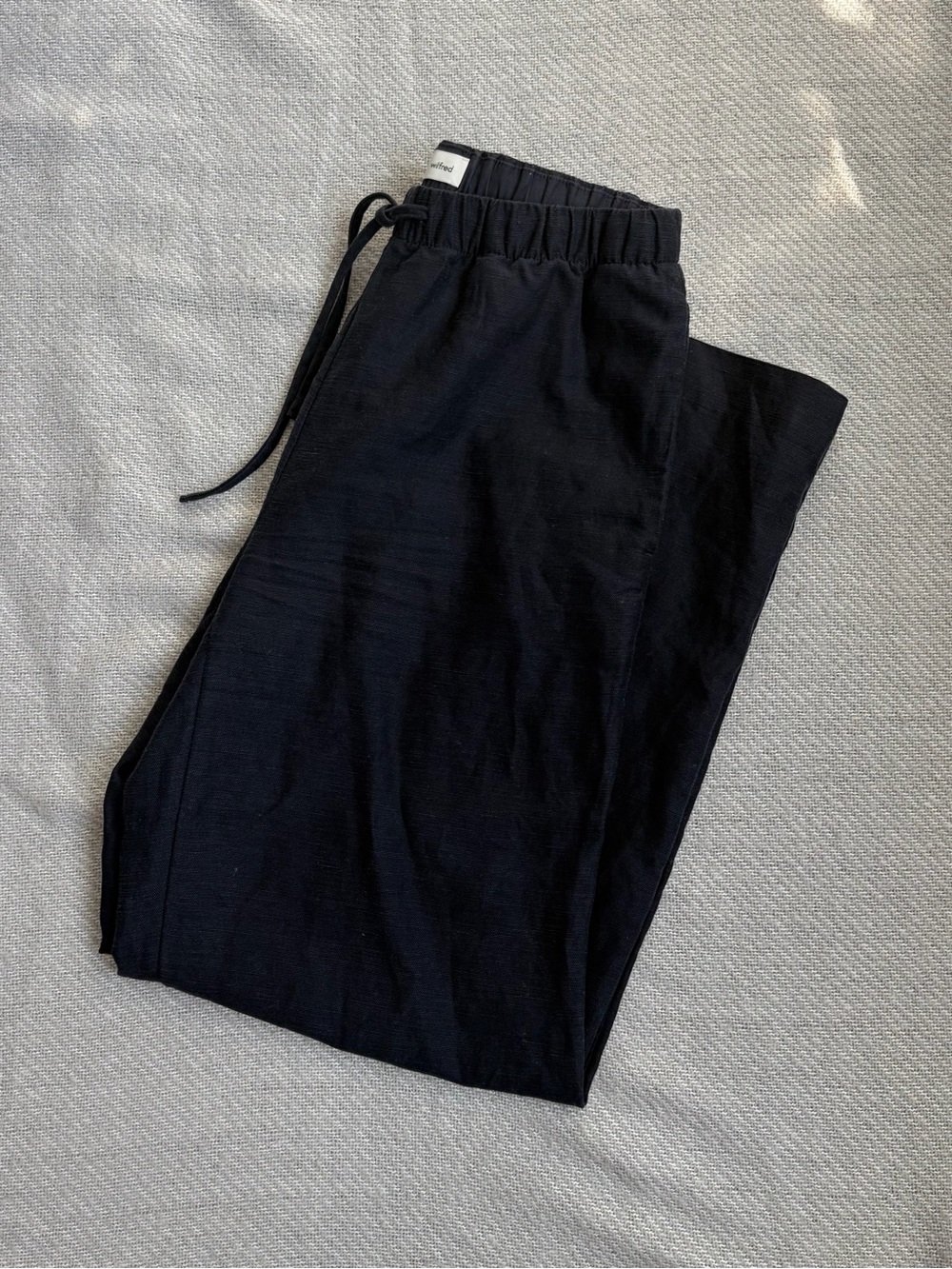 Aritzia The Lodge Pant™ - CruiseLinen™ - Dark Night Navy - Size XS - Picture 5 of 6